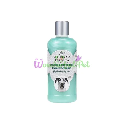 Шампунь Veterinary Formula Soothing Deodorizing Oatmeal Shampoo для собак и котов, 503 мл