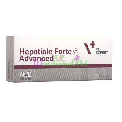 VetExpert Hepatiale Forte Advanced Cat Dog 30 tabs