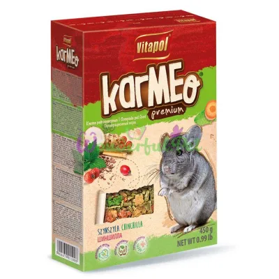Преміум корм Vitapol Karmeo для шиншил 450 г