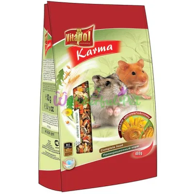 Корм Vitapol полнорационный для хомяков 400 г