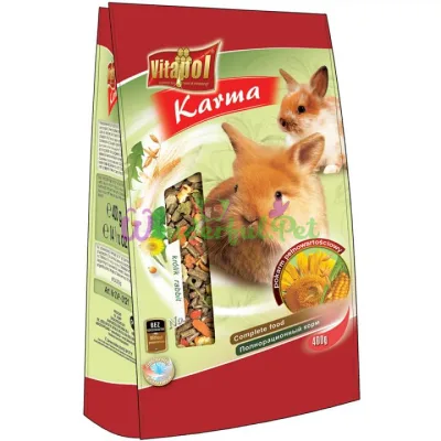 Корм Vitapol полнорационный для кроликов 400 г