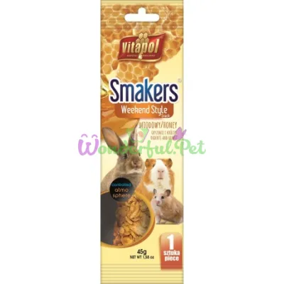 Vitapol Smakers Box Honey Flavour Stick for Rodents 45 g