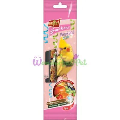 Vitapol Weekend Style Fruit Stick for Cockatiels 45 g