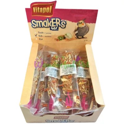 Колба Vitapol Smakers Box для нимф со вкусом ореха упаковка 12 шт