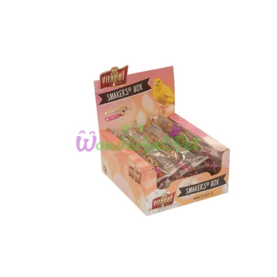 Колба Vitapol Smakers Box для канареек со вкусом фруктов упаковка 12 шт