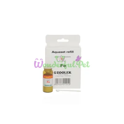 Тест уровня железа Zoolek Aquatest Fe 0,075 кг 9 x 3,5 x 13,5 см (реагент)