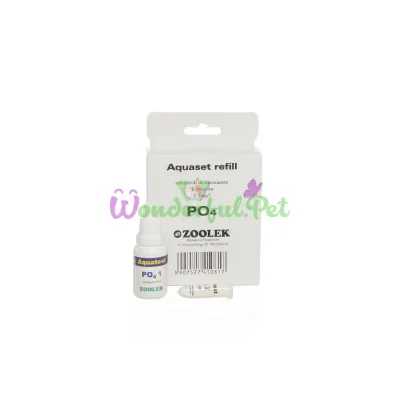 Тест на фосфаты Zoolek Aquatest PO4 0,08 кг 9 x 3,5 x 13,5 см (реагент)