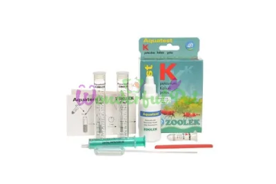 Тест на содержания калия Zoolek Aquatest K 0,086 кг 9 x 3,5 x 13,5 см (комплект)