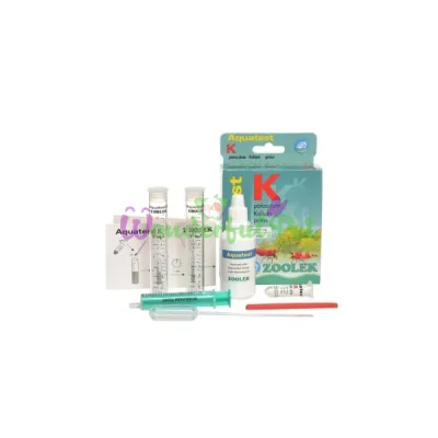 Тест на содержания калия Zoolek Aquatest K 0,086 кг 9 x 3,5 x 13,5 см (комплект)