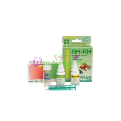 Тест жесткость воды Zoolek Aquatest GH-KH 0,098 кг 9 x 3,5 x 13,5 см (комплект)