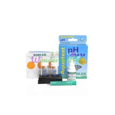 Тест pH (7,4-9,0) Zolek Aquatest pH 7,4-9,0 9 x 3,5 x 13,5 см