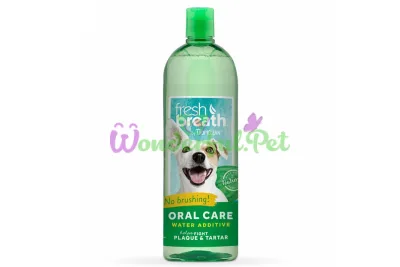 TropiClean Fresh Breath Water Additive Original for oral hygiene of dogs and cats 473 ml