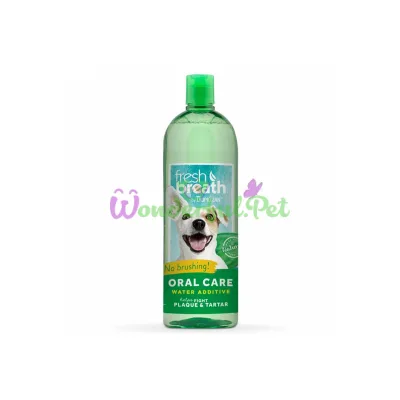 Добавка в воду TropiClean Fresh Breath Water Additive Original для гигиены полости рта собак и кошек 473 мл