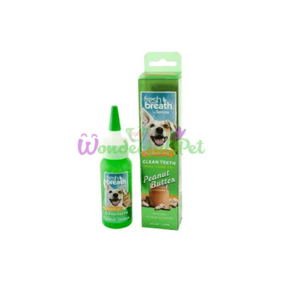 Гель для чистки зубов TropiClean Oral Care Gel Peanut Butter Арахисовое масло для собак 59 мл