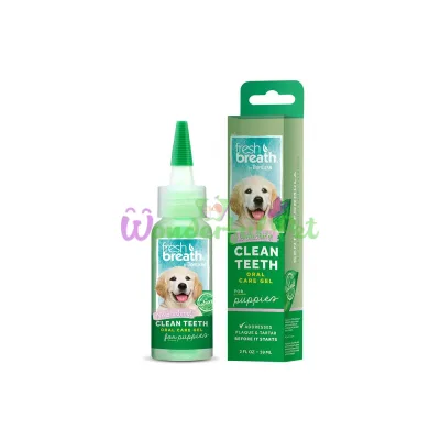 Гель для чищення зубів TropiClean Oral Care Gel Clean Teeth для цуценят 59 мл