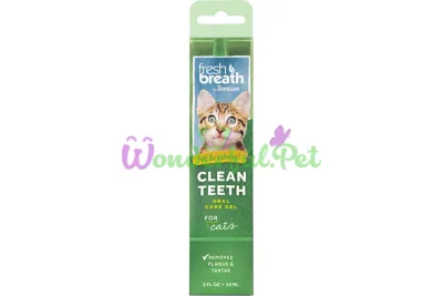 Гель для чистки зубов TropiClean Clean Teeth Gel для кошек и собак 59 мл