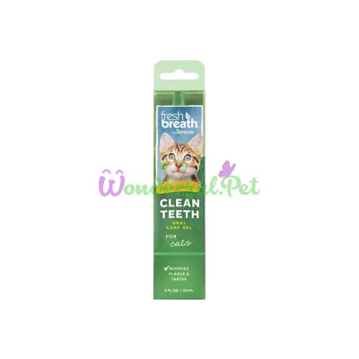 Гель для чистки зубов TropiClean Clean Teeth Gel для кошек и собак 59 мл