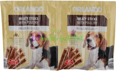Лакомство для собак Orlando Meaty Sticks Poultry 88 г