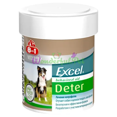 8in1 Excel Deter Anti-Coprophagia Dog Tablets, 100 pcs