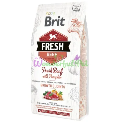 Сухой корм Brit Fresh Beef Pumpkin 2.5 кг