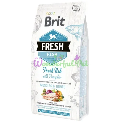 Brit Fresh Fish & Pumpkin Dry Dog Food 2.5 kg