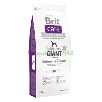 Сухой корм Brit Care GF Giant Salmon Potato 12 кг