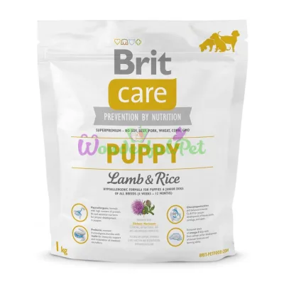 Сухой корм Brit Care Puppy Lamb Rice 1 кг
