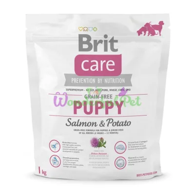 Сухой корм Brit Care GF Puppy Salmon Potato 1 кг