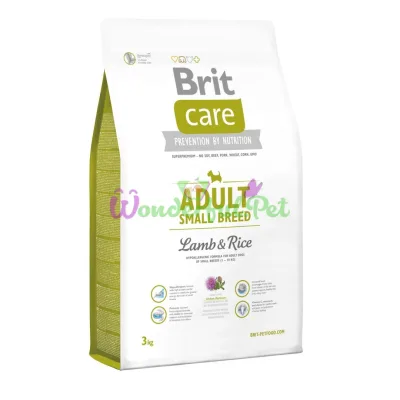 Сухий корм Brit Care Adult Small Breed Lamb Rice 7.5 кг