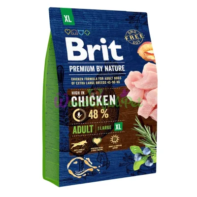 Сухой корм Brit Premium Adult XL 3 кг