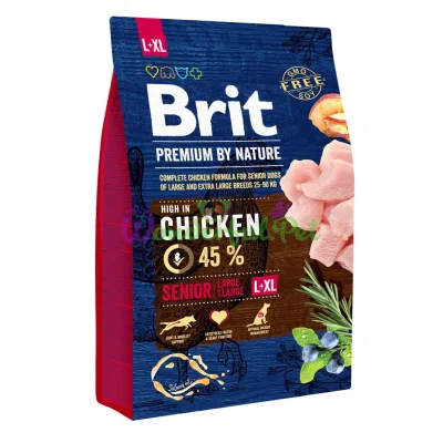 Сухой корм Brit Premium Senior L+XL 3 кг