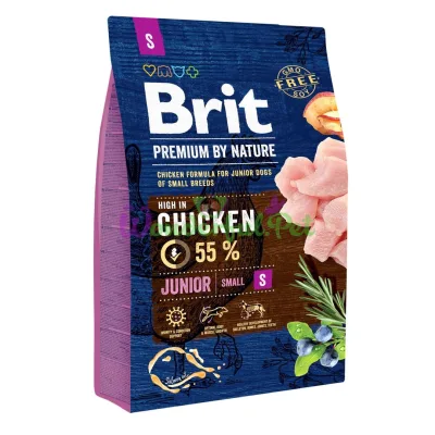 Сухой корм Brit Premium Junior S 3 кг