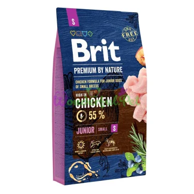 Сухой корм Brit Premium Junior S 8 кг