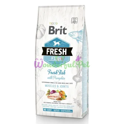 Сухой корм Brit Fresh Fish Pumpkin 12 кг