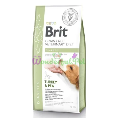 Сухой корм Brit GF Veterinary Diet Diabetes Dog 12 кг