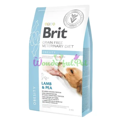 Brit GF Veterinary Diet Obesity Dog Dry Food 2 kg