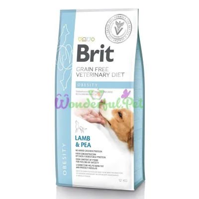 Brit GF Veterinary Diet Obesity Dog Dry Food 12 kg