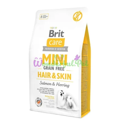 Сухой корм Brit Care Mini GF Hair Skin 2 кг