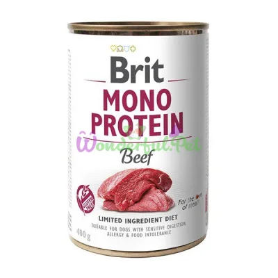 Brit Dog MonoProtein Beef Wet Food 400 g