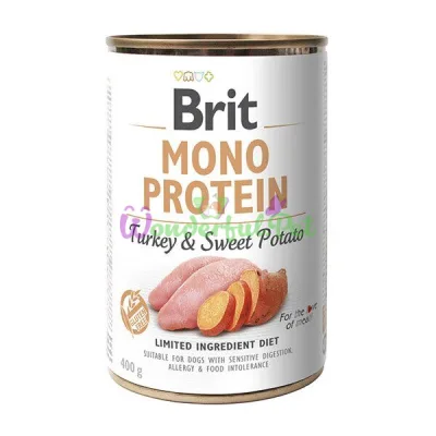 Brit Dog MonoProtein Turkey & Sweet Potato 400 g