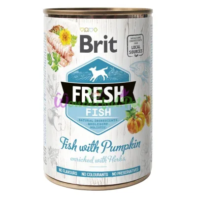 Влажный корм Brit Dog Fresh Fish Pumpkin 400 г