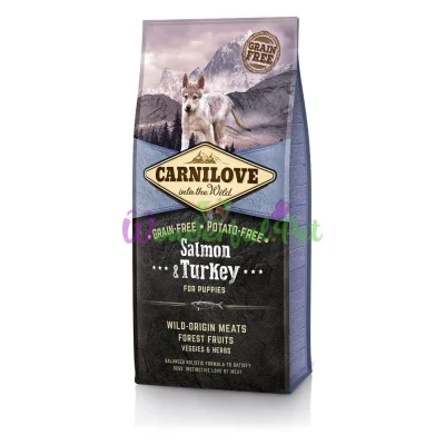 Сухой корм Carnilove Puppy Salmon Turkey 12 кг