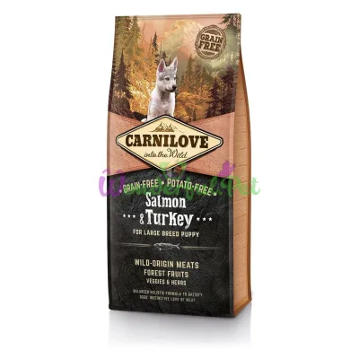Сухой корм Carnilove Large Breed Puppy Salmon Turkey 12 кг