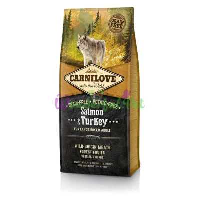 Сухой корм Carnilove Salmon Turkey Large Breed 12 кг