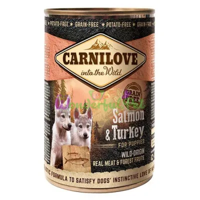 Влажный корм Carnilove Puppy Salmon Turkey 400 г