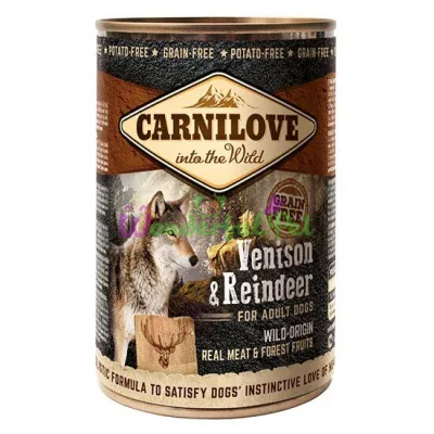 Вологий корм Carnilove Venison Reindeer 400 г