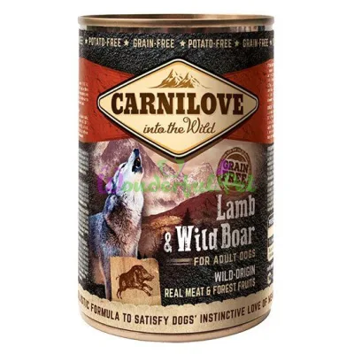 Вологий корм Carnilove Lamb Wild Boar 400 г