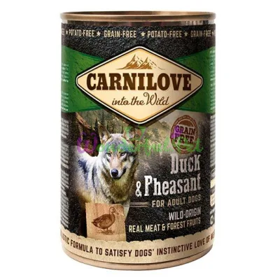 Carnilove Duck Pheasant Wet Dog Food 400 g