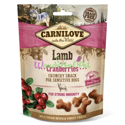 Ласощі Carnilove Dog Lamb Cranberries 200 г