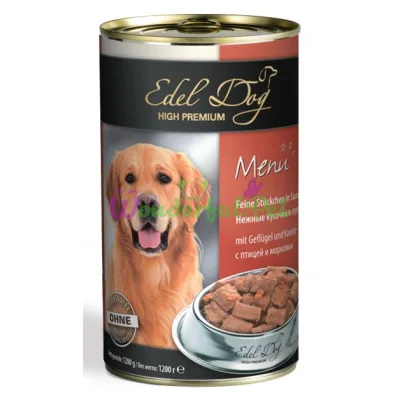 Влажный корм Edel Dog Poultry 1.2 кг